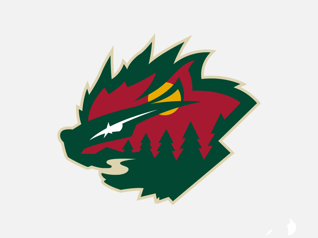 Minnesota Wild Arcanine logo iron on transfers
